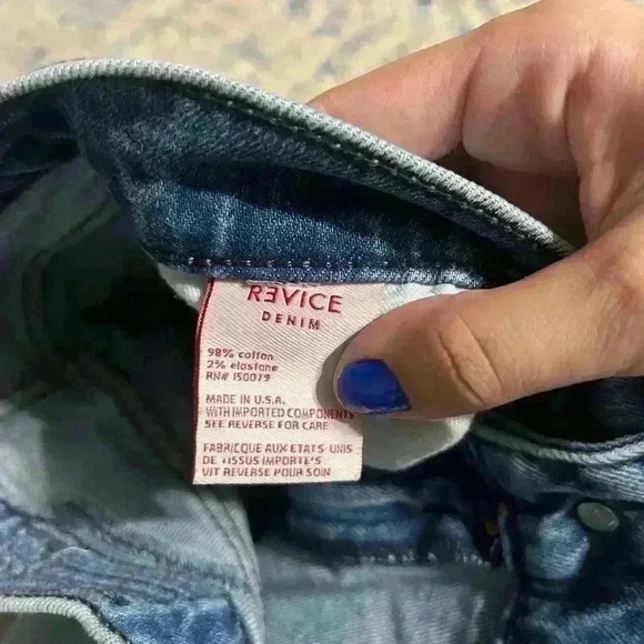 REVICE Uptown Road-trip Jeans Size 25 - Picture 6 of 10